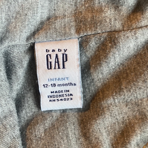 Baby GAP lined denim overalls 12-18 months - Picture 4 of 4